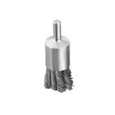 High power spindle brush flat tip 30mm wire